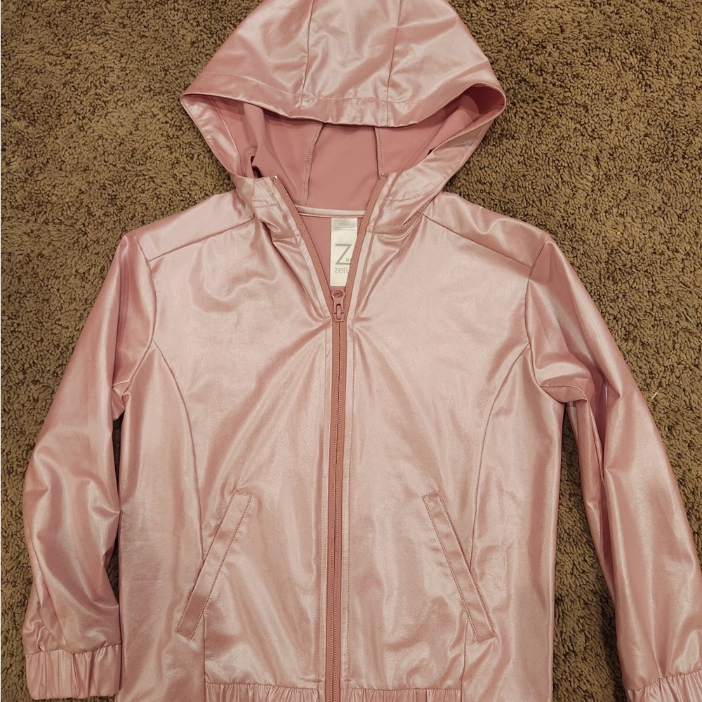 Light pink girls windbreaker size 5/6